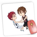 PC, gaming si accesorii - Periferice PC - Mousepad - Mousepad Gaming Kuroko no Basket Tetsuya Chibi Anime, 21x19 cm - Infinity.ro