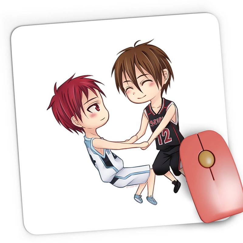 PC, gaming si accesorii - Periferice PC - Mousepad - Mousepad Gaming Kuroko no Basket Tetsuya Chibi Anime, 21x19 cm - Infinity.ro