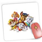 PC, gaming si accesorii - Periferice PC - Mousepad - Mousepad Gaming Paw Patrol Toata Gasca Echipa Catelusi, 21x19 cm - Infinity.ro