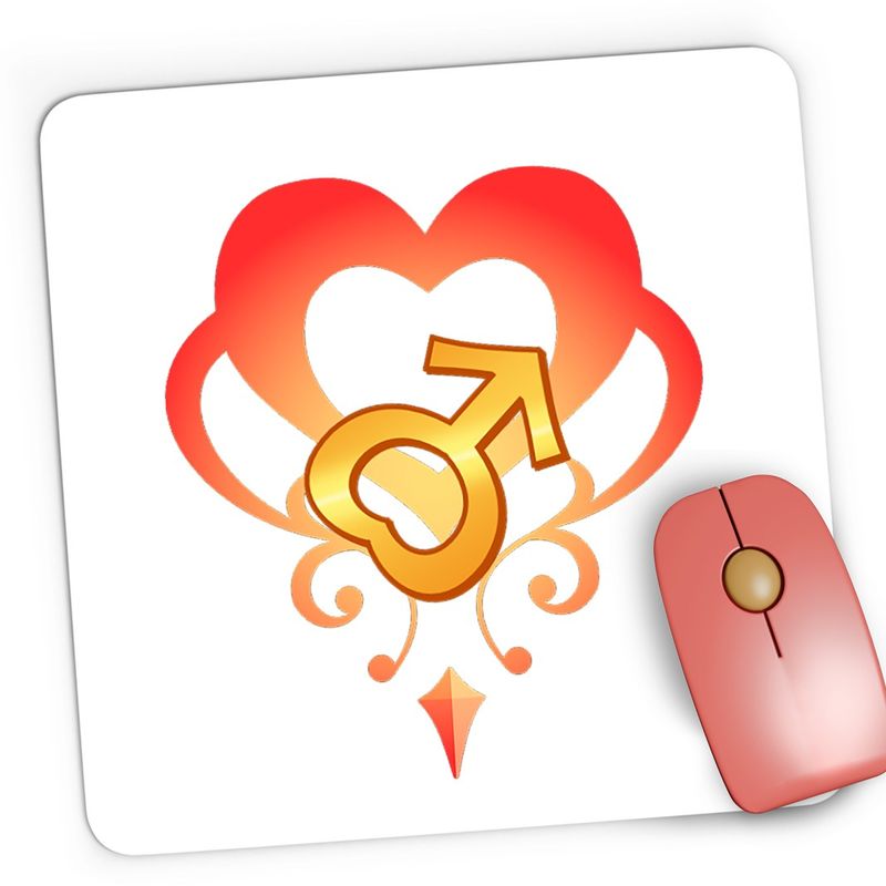 PC, gaming si accesorii - Periferice PC - Mousepad - Mousepad Gaming Ziua Indragostitilor Sailor Moon Dragobete, 21x19 cm - Infinity.ro