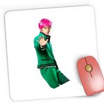 PC, gaming si accesorii - Periferice PC - Mousepad - Mousepad Gaming Disastrous Life of Saiki K Anime, 21x19 cm - Infinity.ro