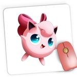PC, gaming si accesorii - Periferice PC - Mousepad - Mousepad Gaming Pokemon Jigglypuff Plus Cards Swords, 21x19 cm - Infinity.ro