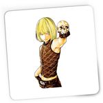 PC, gaming si accesorii - Periferice PC - Mousepad - Mousepad Gaming Death Note Mello Near Anime Skull, 21x19 cm - Infinity.ro