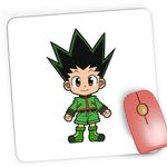 PC, gaming si accesorii - Periferice PC - Mousepad - Mousepad Gaming Hunter x Hunter Gon Freecss Rebel Boy, 21x19 cm - Infinity.ro
