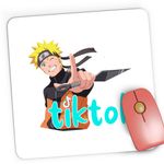 PC, gaming si accesorii - Periferice PC - Mousepad - Mousepad Gaming Naruto Tiktok Creator Tik Tok Anime Manga, 21x19 cm - Infinity.ro