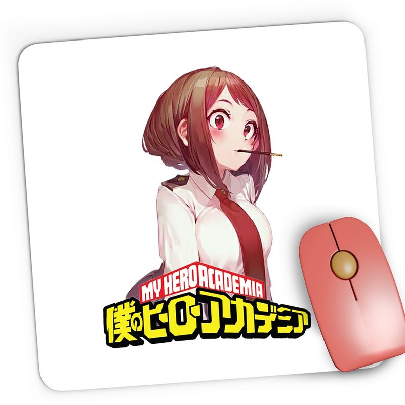 PC, gaming si accesorii - Periferice PC - Mousepad - Mousepad Gaming My Hero Academi Class 1-A Ochaco Anime Girl, 21x19 cm - Infinity.ro