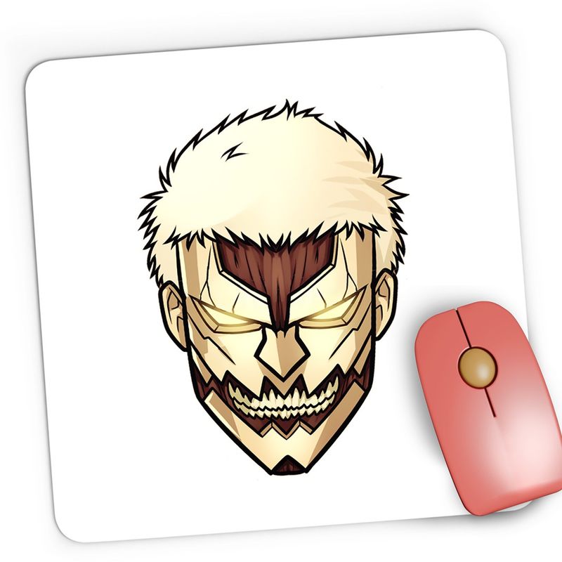 PC, gaming si accesorii - Periferice PC - Mousepad - Mousepad Gaming Attack on Titan AOT Anime Manga Fanart, 21x19 cm - Infinity.ro