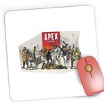 PC, gaming si accesorii - Periferice PC - Mousepad - Mousepad Gaming Apex Legends All Team Gang, 21x19 cm - Infinity.ro