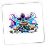 PC, gaming si accesorii - Periferice PC - Mousepad - Mousepad Gaming One Piece Roronoa Zoro Ninja Pirat, 21x19 cm - Infinity.ro