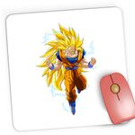 PC, gaming si accesorii - Periferice PC - Mousepad - Mousepad Gaming Dragon Ball Z Goku Hacker Youtuber, 21x19 cm - Infinity.ro
