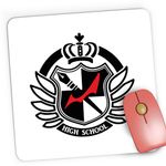 PC, gaming si accesorii - Periferice PC - Mousepad - Mousepad Gaming Killing School Life Logo Danganronpa, 21x19 cm - Infinity.ro