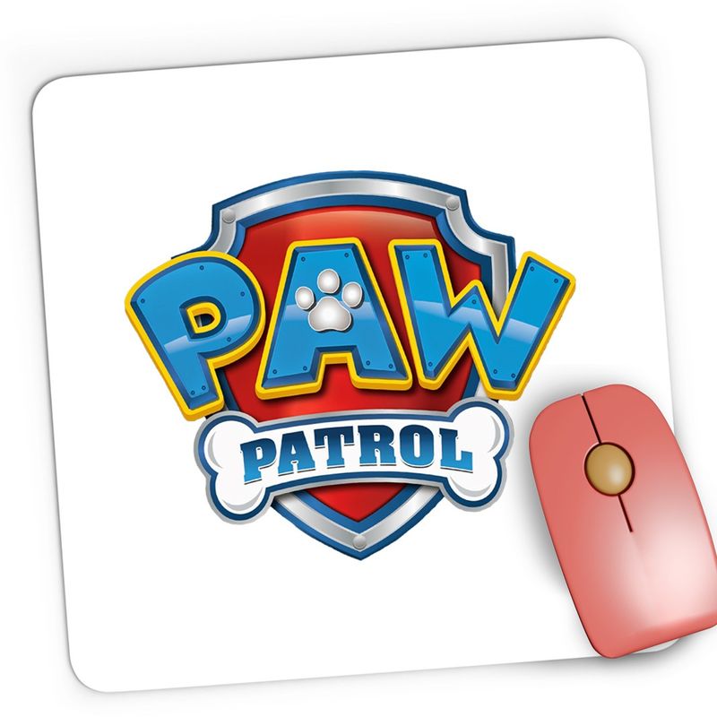 PC, gaming si accesorii - Periferice PC - Mousepad - Mousepad Gaming Paw Patrol Sigla Game Play Minecraft, 21x19 cm - Infinity.ro