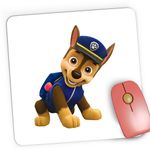 PC, gaming si accesorii - Periferice PC - Mousepad - Mousepad Gaming Paw Patrol Chase Dog Caine Politie, 21x19 cm - Infinity.ro