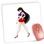 PC, gaming si accesorii - Periferice PC - Mousepad - Mousepad Gaming Sailor moon Mars Valentine Day Gift, 21x19 cm - Infinity.ro
