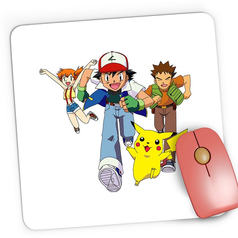 PC, gaming si accesorii - Periferice PC - Mousepad - Mousepad Gaming Pokemon Ash Brook Card Sword, 21x19 cm - Infinity.ro