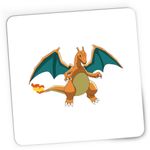 PC, gaming si accesorii - Periferice PC - Mousepad - Mousepad Gaming Charizard Pokemon Dragon, 21x19 cm - Infinity.ro