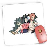 PC, gaming si accesorii - Periferice PC - Mousepad - Mousepad Gaming Kimetsu no Yaiba Makomo Sabito Anime, 21x19 cm - Infinity.ro