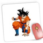 PC, gaming si accesorii - Periferice PC - Mousepad - Mousepad Gaming Son Goku Dragon Ball Z Arte Martiale Sensei, 21x19 cm - Infinity.ro
