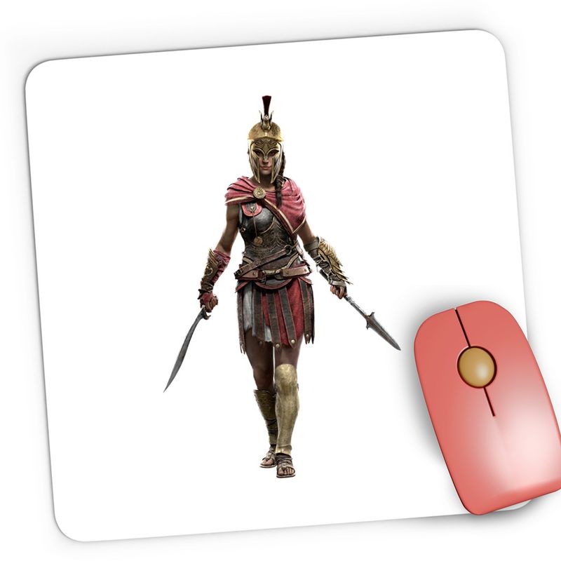 PC, gaming si accesorii - Periferice PC - Mousepad - Mousepad Gaming Assassin's Creed Odyssey Sparta, 21x19 cm - Infinity.ro