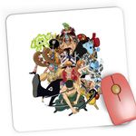 PC, gaming si accesorii - Periferice PC - Mousepad - Mousepad Gaming All Crew Gang One Piece Echipaj Pirati, 21x19 cm - Infinity.ro