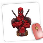 PC, gaming si accesorii - Periferice PC - Mousepad - Mousepad Gaming Deadpool Bad Boy Superdad, 21x19 cm - Infinity.ro