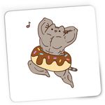 PC, gaming si accesorii - Periferice PC - Mousepad - Mousepad Gaming Pusheen Cat Muschi Sala Antrenament Pisica, 21x19 cm - Infinity.ro