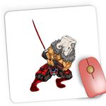 PC, gaming si accesorii - Periferice PC - Mousepad - Mousepad Gaming Dota 2 Juggernaut Hero Samurai Katana Dota2, 21x19 cm - Infinity.ro