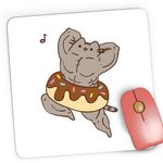 PC, gaming si accesorii - Periferice PC - Mousepad - Mousepad Gaming Pusheen Cat Muschi Sala Antrenament Pisica, 21x19 cm - Infinity.ro