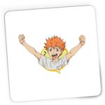 PC, gaming si accesorii - Periferice PC - Mousepad - Mousepad Gaming Haikyuu Hinata Joc Volei Anime Haikyu!!, 21x19 cm - Infinity.ro