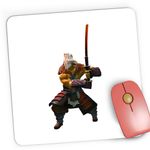 PC, gaming si accesorii - Periferice PC - Mousepad - Mousepad Gaming Juggernaut Dota 2 Hero Samurai Katana Video Game, 21x19 cm - Infinity.ro
