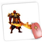 PC, gaming si accesorii - Periferice PC - Mousepad - Mousepad Gaming Dota 2 Xin Spirit Ember Hero Sabii Foc Dota2, 21x19 cm - Infinity.ro