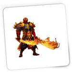 PC, gaming si accesorii - Periferice PC - Mousepad - Mousepad Gaming Dota 2 Xin Spirit Ember Hero Sabii Foc Dota2, 21x19 cm - Infinity.ro