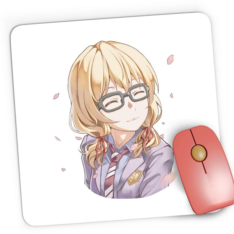 PC, gaming si accesorii - Periferice PC - Mousepad - Mousepad Gaming Shigatsu wa Kimi no Uso Kaori Anime, 21x19 cm - Infinity.ro