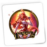 PC, gaming si accesorii - Periferice PC - Mousepad - Mousepad Gaming League of Legends Ahri Cosplay LoL Game Star, 21x19 cm - Infinity.ro