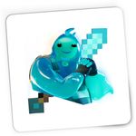 PC, gaming si accesorii - Periferice PC - Mousepad - Mousepad Gaming Rippley Fortnite Minecraft Sabie Diamond, 21x19 cm - Infinity.ro