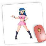 PC, gaming si accesorii - Periferice PC - Mousepad - Mousepad Gaming Quake Dawn Power Anime Girl Wax Quakers, 21x19 cm - Infinity.ro