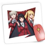 PC, gaming si accesorii - Periferice PC - Mousepad - Mousepad Gaming Kakegurui Poker Girls Anime Manga, 21x19 cm - Infinity.ro