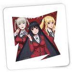 PC, gaming si accesorii - Periferice PC - Mousepad - Mousepad Gaming Kakegurui Poker Girls Anime Manga, 21x19 cm - Infinity.ro
