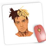 PC, gaming si accesorii - Periferice PC - Mousepad - Mousepad Gaming XXXTentacion RIP, 21x19 cm - Infinity.ro