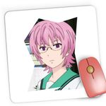 PC, gaming si accesorii - Periferice PC - Mousepad - Mousepad Gaming Saiki K Transgender LGBT Anime, 21x19 cm - Infinity.ro