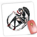 PC, gaming si accesorii - Periferice PC - Mousepad - Mousepad Gaming Danganronpa Celestia Ludenberg Ultimate Gambler, 21x19 cm - Infinity.ro
