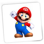 PC, gaming si accesorii - Periferice PC - Mousepad - Mousepad Gaming Super Mario Bros Superstar Saga 3D Kart, 21x19 cm - Infinity.ro