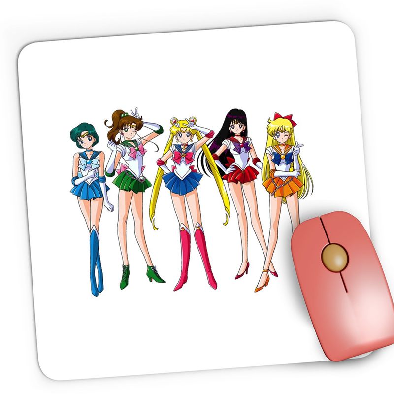 PC, gaming si accesorii - Periferice PC - Mousepad - Mousepad Gaming Sailor Moon Desene Animate Bebe, 21x19 cm - Infinity.ro