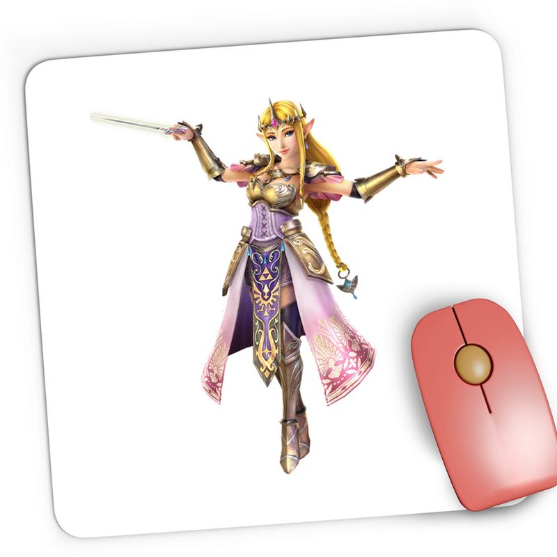 PC, gaming si accesorii - Periferice PC - Mousepad - Mousepad Gaming The Legend of Zelda Printesa Magie, 21x19 cm - Infinity.ro