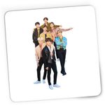 PC, gaming si accesorii - Periferice PC - Mousepad - Mousepad Gaming BTS All Gang Bangtan Boys, 21x19 cm - Infinity.ro
