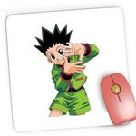 PC, gaming si accesorii - Periferice PC - Mousepad - Mousepad Gaming Hunter x Hunter Gon Freecss Vanator, 21x19 cm - Infinity.ro