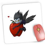PC, gaming si accesorii - Periferice PC - Mousepad - Mousepad Gaming Death Note Ryuk Diavol Drac Devil Ispita Mar, 21x19 cm - Infinity.ro