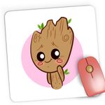 PC, gaming si accesorii - Periferice PC - Mousepad - Mousepad Gaming Baby I am Groot Bebe Copacel, 21x19 cm - Infinity.ro