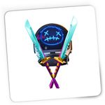 PC, gaming si accesorii - Periferice PC - Mousepad - Mousepad Gaming Astro Jack Light Knives Fortnite Epic, 21x19 cm - Infinity.ro