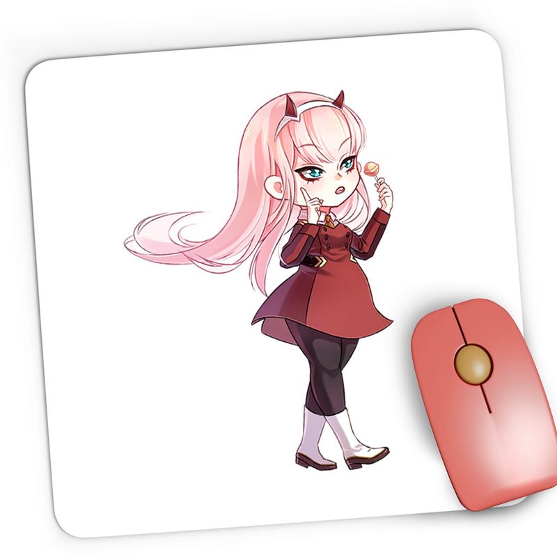 PC, gaming si accesorii - Periferice PC - Mousepad - Mousepad Gaming Human-Klaxo Sapien Hybrid Anime Chibi, 21x19 cm - Infinity.ro